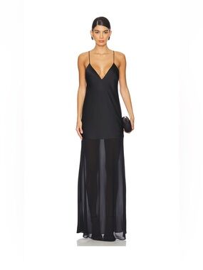 Seroya / Retrofete Vienna Satin Maxi Dress
